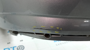 Bare rear bumper Audi A6 C7 16-16 rest, for parking sensors, without plug, scratches, dents