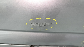 Bare rear bumper Audi A6 C7 16-16 rest, for parking sensors, without plug, scratches, dents