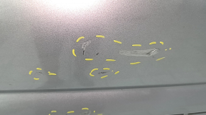 Bare rear bumper Audi A6 C7 16-16 rest, for parking sensors, without plug, scratches, dents