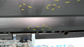 Bare rear bumper Audi A6 C7 16-16 rest, for parking sensors, without plug, scratches, dents