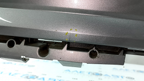 Bare rear bumper Audi A6 C7 16-16 rest, for parking sensors, without plug, scratches, dents