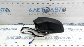 Left side mirror assembly Audi Q5 80A 18-25 15+4 pins, turn signal, auto-dimming, heated, BSM, camera, black
