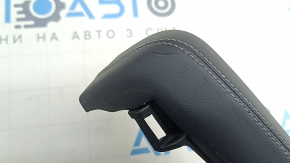 Front panel trim right Ford Mustang Mach-E 21-26 black leather, cut