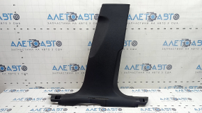 Lower right center pillar trim Audi Q5 80A 18-25 black, scratches