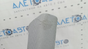 Right front pillar trim for Audi Q5 80A 18-25, gray, under tweeters, scratches, mount turned white, tweeter mount broken