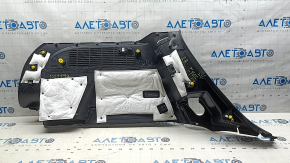 Rear right arch trim for Ford Mustang Mach-E 21-26, black, with lamp and cigarette lighter, scratches