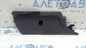 Left side center console trim for Audi Q5 80A 18-25, black, scratches