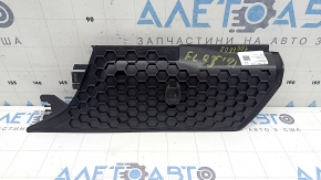 Left side center console trim for Audi Q5 80A 18-25, black, scratches