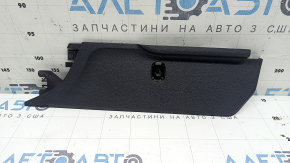 Right side center console trim for Audi Q5 80A 18-25, black, scratches