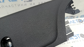 Right side center console trim for Audi Q5 80A 18-25, black, scratches