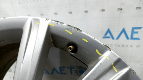 Wheel disk R18 8.0J ET39 Audi A6 C7 12-17 curb