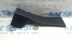 Rear right door sill trim Ford Mustang Mach-E 21-26 black, scratches