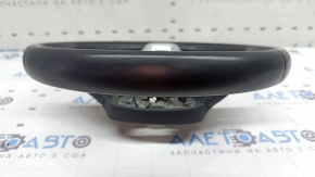 Bare steering wheel Audi Q5 80A 21-23 leather, black, heated, without buttons, with paddles, scratch