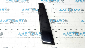 Door trim, side rear right, Audi A6 C7 12-18, black gloss, scratches