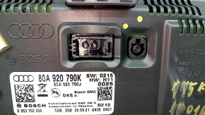 Audi Q5 80A 21-24 instrument cluster, large display, 115k, broken fasteners