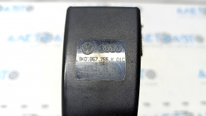 Audi A6 C7 12-18 driver's seat belt latch with sensor, black