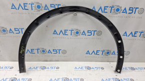 Front left fender arch trim Nissan Rogue 14-20 structure, deformed, scratches