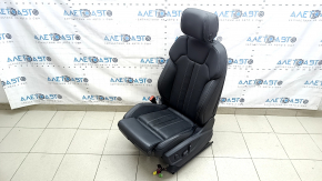 Driver's seat Audi Q5 80A 21-25 with airbag, electric, heated, black leather with gray stitching, perforation
