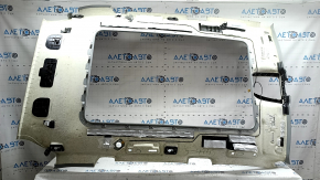 Headlining for Audi Q5 80A 18-25 for panoramic windows, grey, dry-cleanable