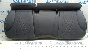 Rear seat cushion 2nd row Ford Mustang Mach-E 21-26 black leather, gray and black stitching