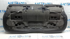 Rear seat cushion 2nd row Ford Mustang Mach-E 21-26 black leather, gray and black stitching