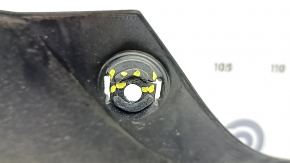 Rear bare bumper Toyota Camry v50 12-14 usa LE XLE, graphite, dented, scratches, broken fasteners