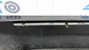 Rear bare bumper Toyota Camry v50 12-14 usa LE XLE, graphite, dented, scratches, broken fasteners
