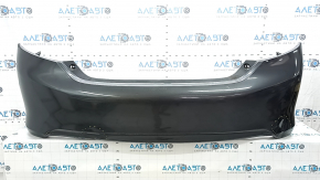 Rear bare bumper Toyota Camry v50 12-14 usa LE XLE, graphite, dented, scratches, broken fasteners