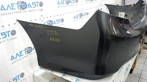 Rear bare bumper Toyota Camry v50 12-14 usa LE XLE, graphite, dented, scratches, broken fasteners