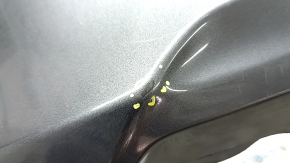 Rear bare bumper Toyota Camry v50 12-14 usa LE XLE, graphite, dented, scratches, broken fasteners