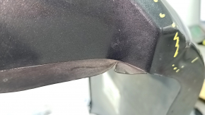 Rear bare bumper Toyota Camry v50 12-14 usa LE XLE, graphite, dented, scratches, broken fasteners