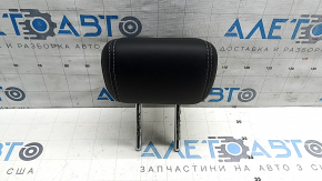 Headrest 2 row central Ford Mustang Mach-E 21-26 black leather, gray and black stitching