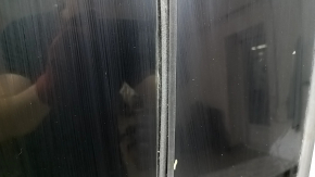 Panorama assembly Toyota Prius 30 10-15 gray curtain, dry cleaning required, torn seal, scratches