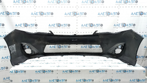 Bare front bumper Toyota Camry v50 12-14 usa LE XLE, graphite, scratches, broken fasteners, dented