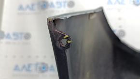 Bare front bumper Toyota Camry v50 12-14 usa LE XLE, graphite, scratches, broken fasteners, dented