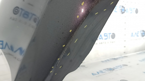 Bare front bumper Toyota Camry v50 12-14 usa LE XLE, graphite, scratches, broken fasteners, dented