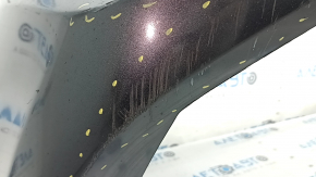 Bare front bumper Toyota Camry v50 12-14 usa LE XLE, graphite, scratches, broken fasteners, dented