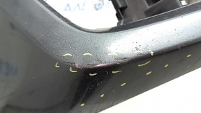 Bare front bumper Toyota Camry v50 12-14 usa LE XLE, graphite, scratches, broken fasteners, dented
