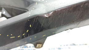 Bare front bumper Toyota Camry v50 12-14 usa LE XLE, graphite, scratches, broken fasteners, dented