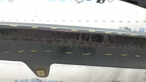 Bare front bumper Toyota Camry v50 12-14 usa LE XLE, graphite, scratches, broken fasteners, dented