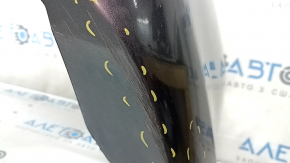 Bare front bumper Toyota Camry v50 12-14 usa LE XLE, graphite, scratches, broken fasteners, dented