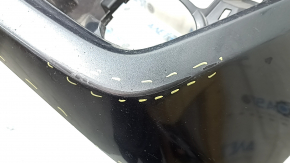 Bare front bumper Toyota Camry v50 12-14 usa LE XLE, graphite, scratches, broken fasteners, dented