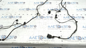 Wiring for the front bumper of a BMW X3 F25 15-17 restyling, for fog lights, parking sensors, ambient air temperature sensor and camera