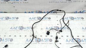 Wiring for the front bumper of a BMW X3 F25 15-17 restyling, for fog lights, parking sensors, ambient air temperature sensor and camera