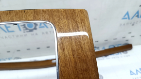 Set of interior trims for Audi Q5 80A 21-25, wood, quattro, chrome, scratches, broken fasteners