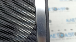 Front left lower door speaker mesh Audi A6 C7 12-18 Bose, black, scratches