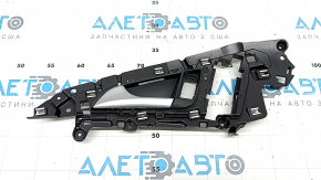 Inner front left door handle Audi A6 C7 12-18 chrome, with backlight