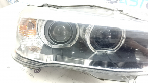 Front right headlight assembly BMW X3 F25 15-17 xenon adaptive, for polishing, scratches
