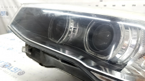 Front left headlight assembly BMW X3 F25 15-17 xenon adaptive, for polishing, scratches