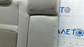Backrest of the rear row 2nd row right Toyota Camry v50 12-14 usa fabric, gray, with armrest, dry cleanable